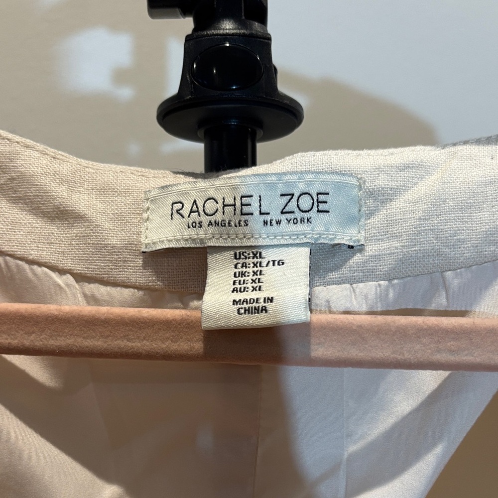 Rachel Zoe Ivory Textured Top - Picture 3 of 6